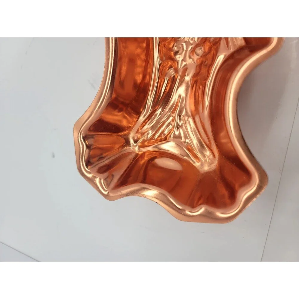 Vintage Copper-Colored Fish Jello Mold Kitchen Cottage Decor 13